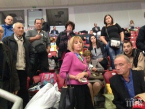 Мая Манолова проговори за екшъна в "Арена Армеец"