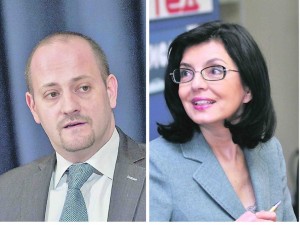 Кунева подгони Радан от стаята в парламента
 