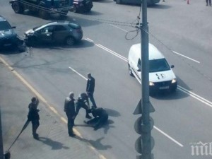 На бул. "Черни връх" бе извършен опит за умишлено убийство! Ако не беше ПИК, биячът щеше да си пие уискито и да се хили. Сега е в ареста. Да видим има ли правосъдие