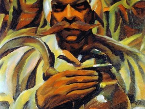 Дядо ми Стоянчо “Алтъна” е рисуван от Майстора