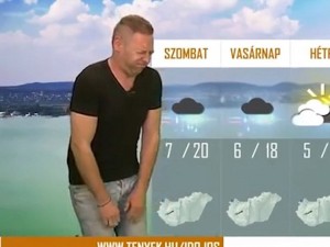 Уволниха синоптик заради стомашни газове в ефир