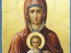 Икона на Пресвета Богородица "Чуваща молитвите"- за болни от рак, при семейни проблеми, при отчаяние