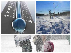 Снежен ад и минус 26º през уикенда
 