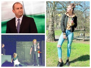 Радев прави щерка си актриса 
 