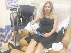 Болната от рак Нана се стопи 
 