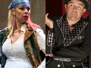 Нона Йотова на нож с Милото