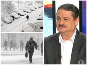 Доц. Георги Рачев с ледена прогноза: Идва много сняг с преспи до 40 см и минус 14 градуса!