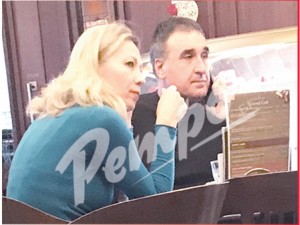 Веско Маринов с нова блондинка