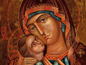Богородица плува в езеро край Монтана
 