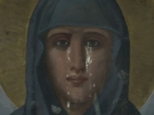 Сълзите на иконите били фалшиви
 