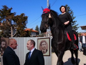 Нинова като истерично незадоволена от Борисов жена