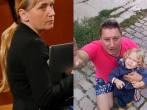 Братът на Елена Йончева гледа сина ѝ
 