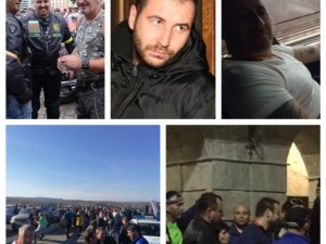 Наемник от „Килърите” и мутри на ВИС 2 в авангарда на протестите