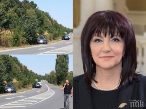 Караянчева, защо забрави за раненото дете в катастрофата
 