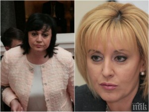 Корнелия се скри под полата на Мая