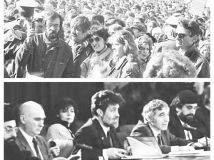 10 ноември 30 години по-късно! Лозунгът "Утре започва от днес" е от реклама на погребална агенция