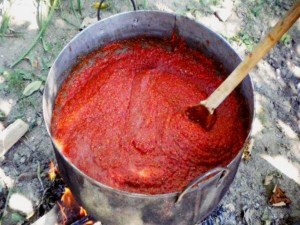Когато градът миришеше на печени чушки и лютеница
 