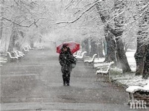 Снегът идва с арктичен студ от Гренландия
 
 