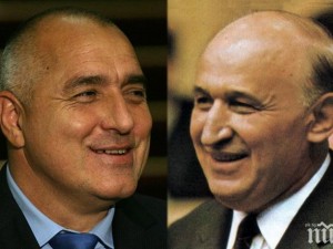 Бойко Борисов задмина Тодор Живков като премиер
 