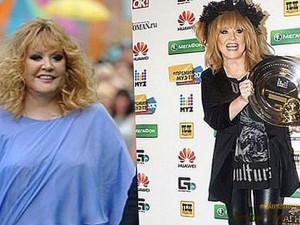 Диетата на Алла Пугачова смъква по 1 кг на ден
 