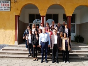 Румен Радев на помен на баща си в Славяново (Снимки)