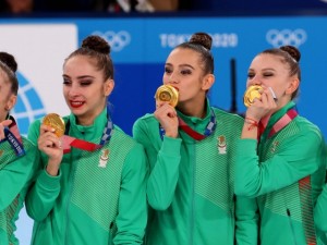 1 125 000 лв. премия за златните гимнастички от Токио
 