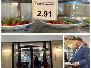 Вижте как депутатите нагъват вкусни манджи на безценица в луксозен бюфет! Шопската салата 2,91 лв., крем супа със синьо сирене – 1,87 лв. (Снимки)
 
 
