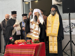 Патриархът посети тежко болни пациенти