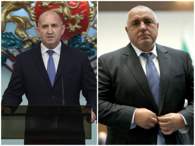 На изборите:&nbsp;Радев и Борисов в битка за първото място