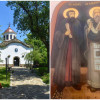 Стенопис &bdquo;заплака&ldquo; със сълзи от&nbsp;елей на литургия в Априлци