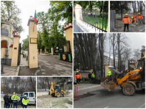 Рушат парка на Военната академия&nbsp;от времето на Фердинанд заради метрото! Съсипаха оградата от автентични дула на пушки